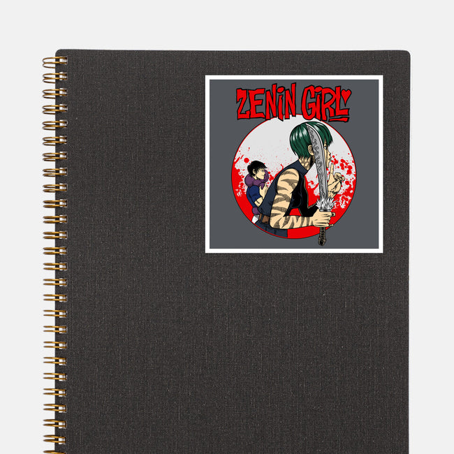 Zenin Girl-None-Glossy-Sticker-joerawks