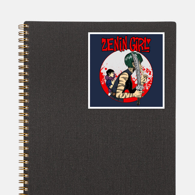 Zenin Girl-None-Glossy-Sticker-joerawks
