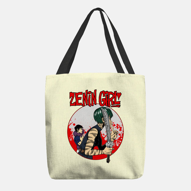 Zenin Girl-None-Basic Tote-Bag-joerawks