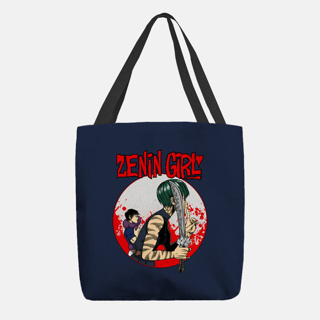 Zenin Girl-None-Basic Tote-Bag-joerawks