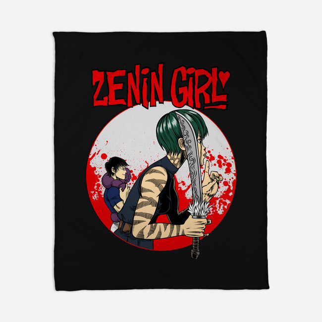 Zenin Girl-None-Fleece-Blanket-joerawks