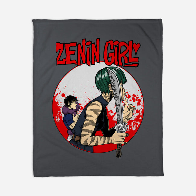 Zenin Girl-None-Fleece-Blanket-joerawks