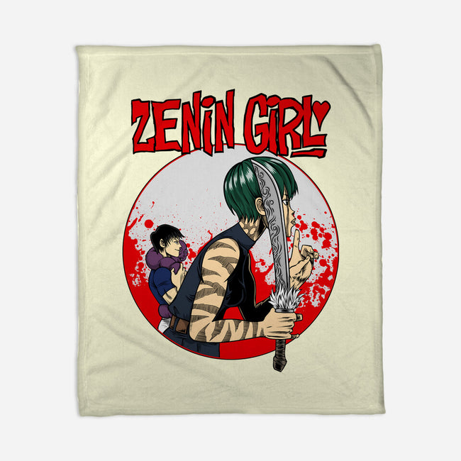 Zenin Girl-None-Fleece-Blanket-joerawks