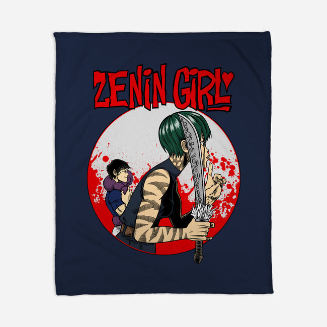 Zenin Girl-None-Fleece-Blanket-joerawks