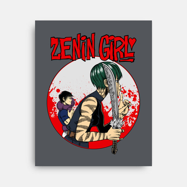 Zenin Girl-None-Stretched-Canvas-joerawks