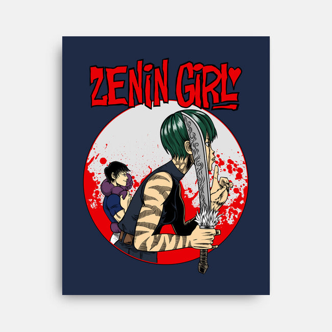 Zenin Girl-None-Stretched-Canvas-joerawks