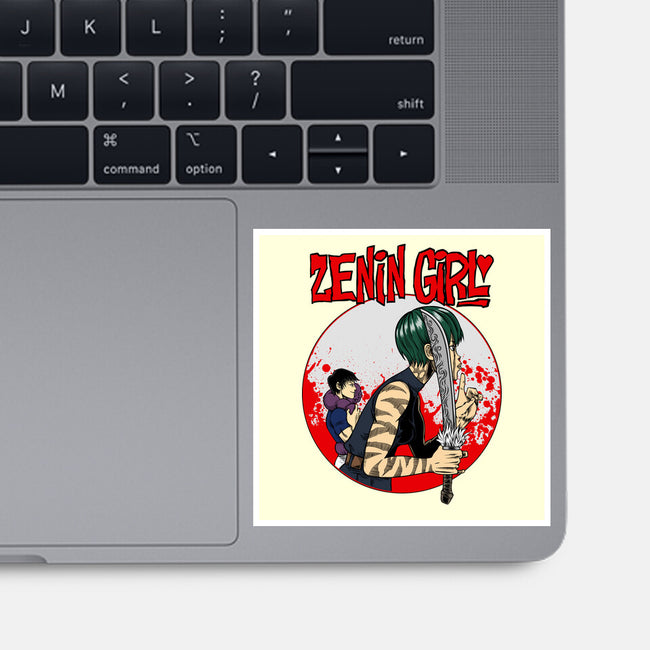Zenin Girl-None-Glossy-Sticker-joerawks