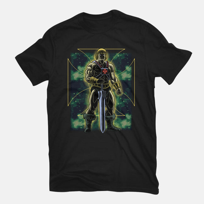 The Invincible Of Eternia-Womens-Fitted-Tee-Astrobot Invention