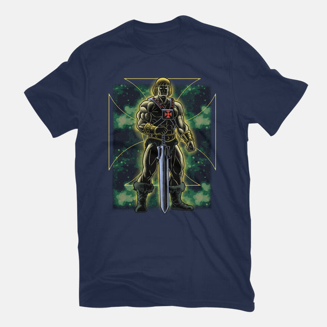 The Invincible Of Eternia-Womens-Fitted-Tee-Astrobot Invention