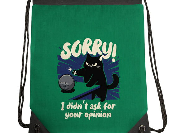 Didn't Ask For Your Opinion