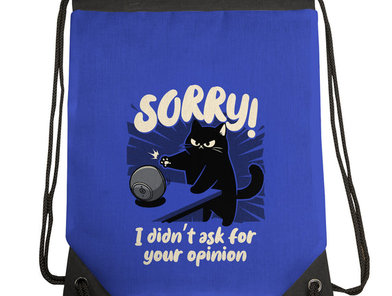 Didn't Ask For Your Opinion