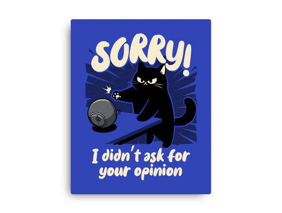 Didn't Ask For Your Opinion