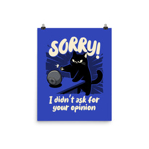 Didn't Ask For Your Opinion