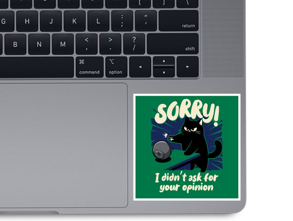 Didn't Ask For Your Opinion