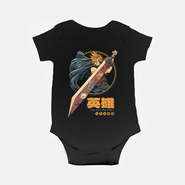 Blade Of Destiny-Baby-Basic-Onesie-eduely