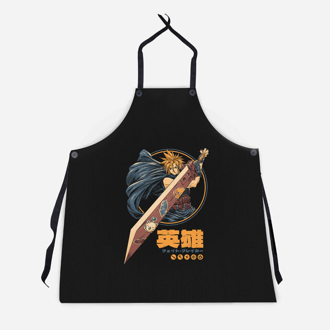 Blade Of Destiny-Unisex-Kitchen-Apron-eduely
