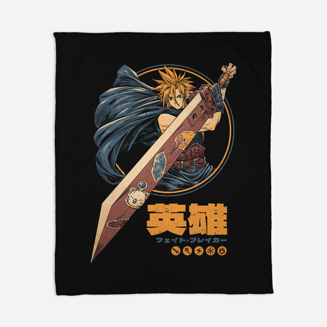 Blade Of Destiny-None-Fleece-Blanket-eduely