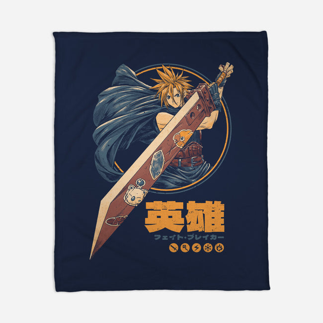 Blade Of Destiny-None-Fleece-Blanket-eduely