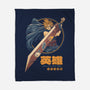 Blade Of Destiny-None-Fleece-Blanket-eduely