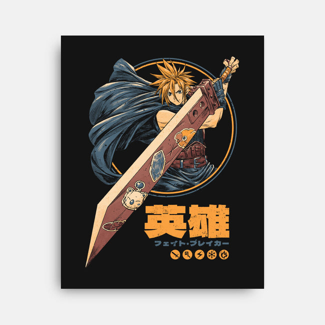 Blade Of Destiny-None-Stretched-Canvas-eduely