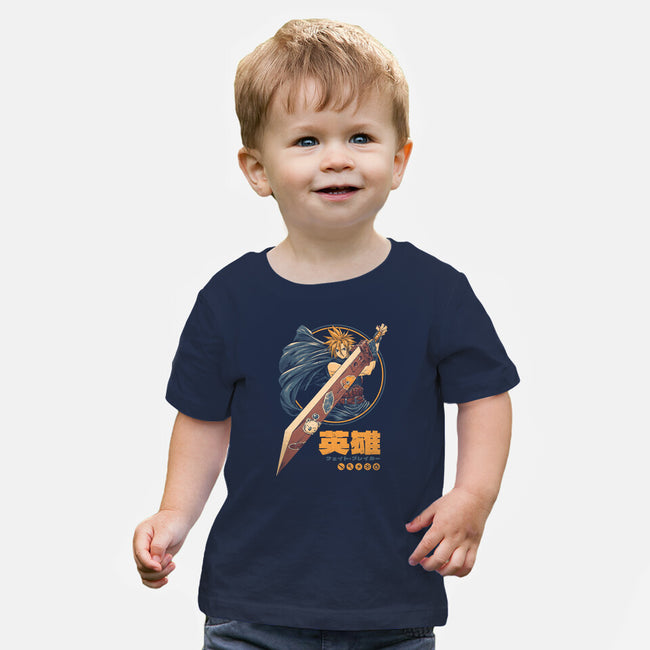 Blade Of Destiny-Baby-Basic-Tee-eduely