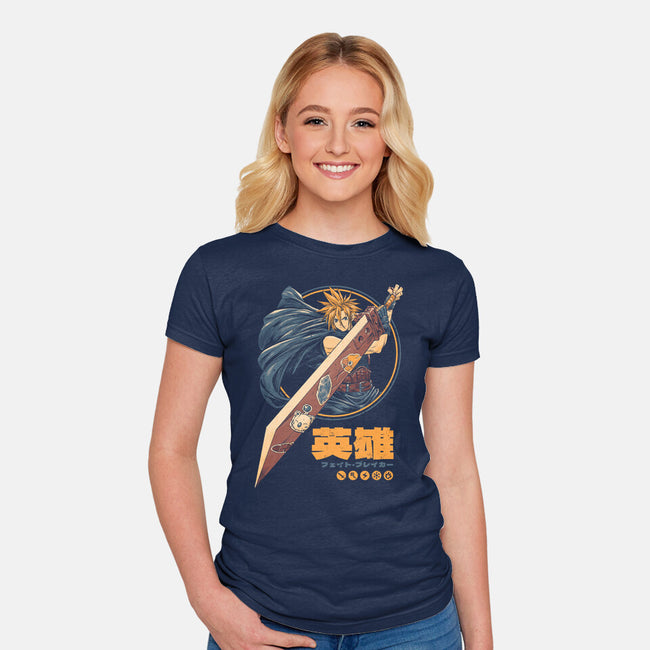 Blade Of Destiny-Womens-Fitted-Tee-eduely