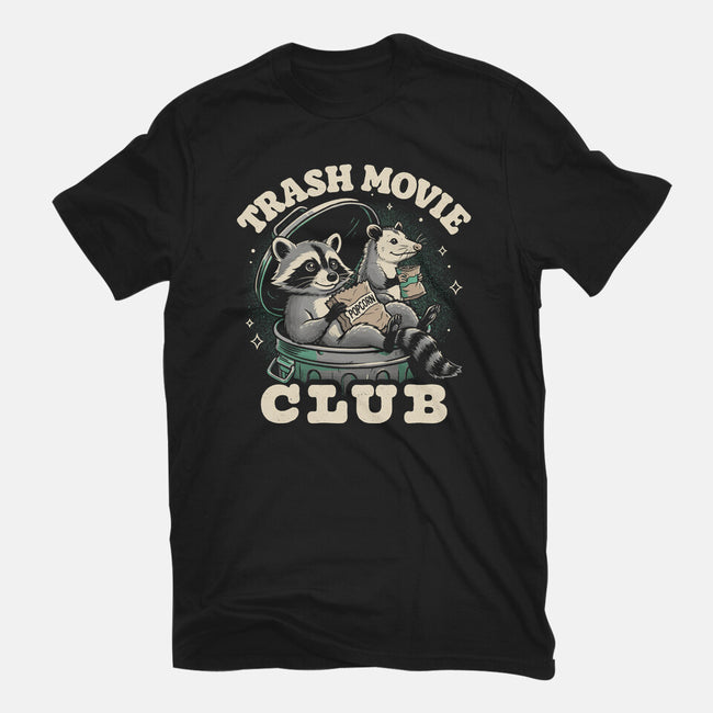 Trash Movie Club-Mens-Heavyweight-Tee-Popnotic
