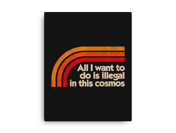 All I Want To Do Is Illegal In This Cosmos
