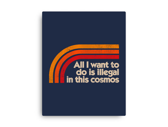 All I Want To Do Is Illegal In This Cosmos