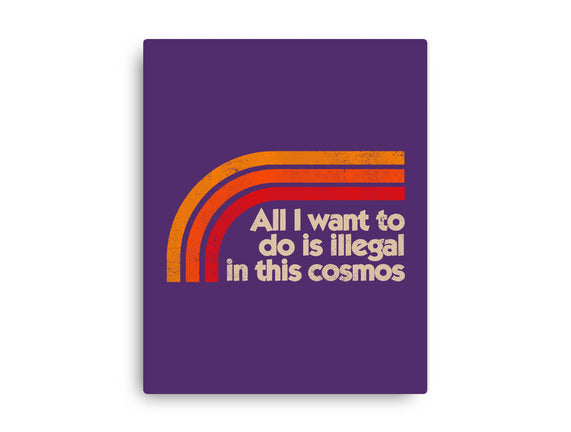 All I Want To Do Is Illegal In This Cosmos