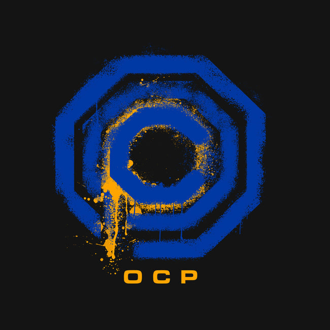 Omni Consumer Products Mega Corp-Mens-Basic-Tee-rocketman_art