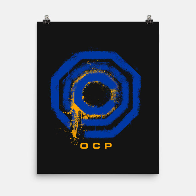 Omni Consumer Products Mega Corp-None-Matte-Poster-rocketman_art