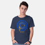 Omni Consumer Products Mega Corp-Mens-Basic-Tee-rocketman_art
