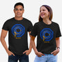 Omni Consumer Products Mega Corp-Unisex-Basic-Tee-rocketman_art