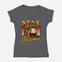 Elf Anime Treasure-Womens-V-Neck-Tee-Studio Mootant