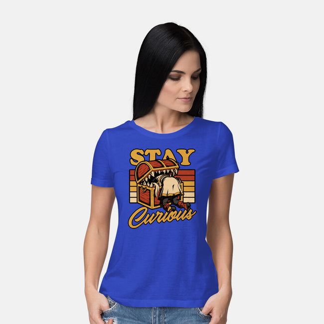 Elf Anime Treasure-Womens-Basic-Tee-Studio Mootant