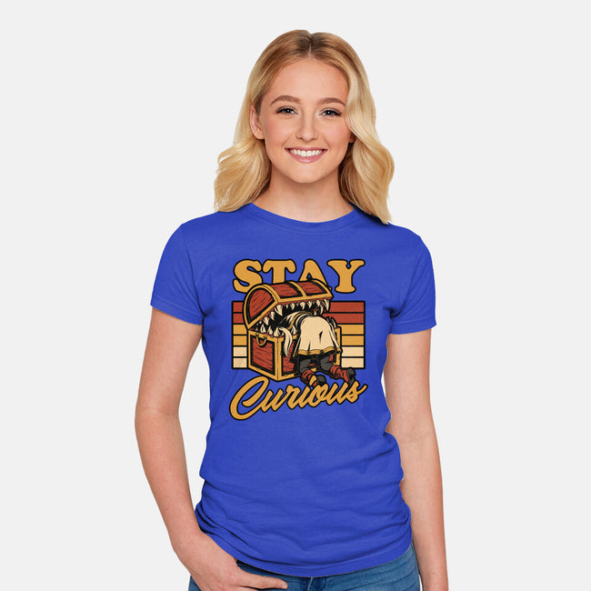 Elf Anime Treasure-Womens-Fitted-Tee-Studio Mootant