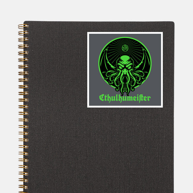 Cthulhu Drink Label-None-Glossy-Sticker-Studio Mootant