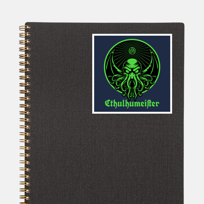 Cthulhu Drink Label-None-Glossy-Sticker-Studio Mootant