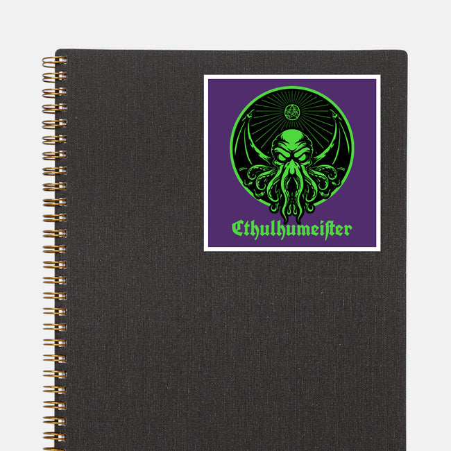 Cthulhu Drink Label-None-Glossy-Sticker-Studio Mootant