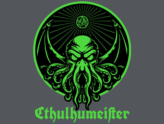 Cthulhu Drink Label