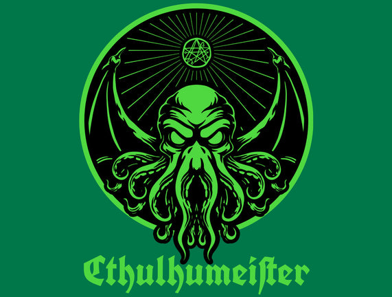 Cthulhu Drink Label