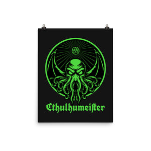 Cthulhu Drink Label