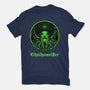 Cthulhu Drink Label-Mens-Basic-Tee-Studio Mootant