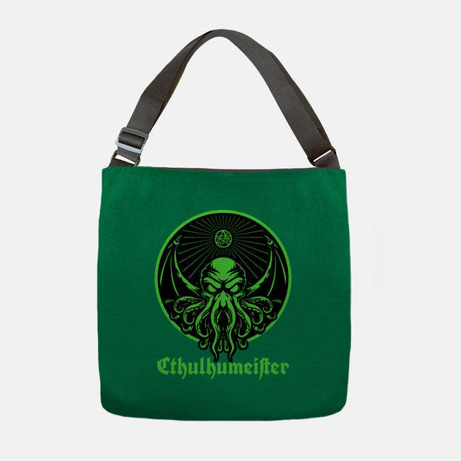 Cthulhu Drink Label-None-Adjustable Tote-Bag-Studio Mootant
