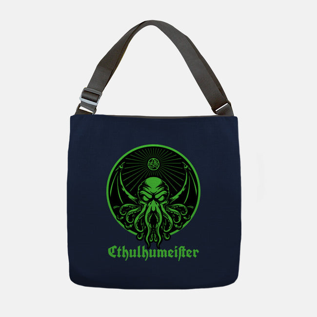 Cthulhu Drink Label-None-Adjustable Tote-Bag-Studio Mootant