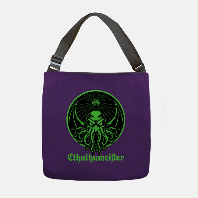 Cthulhu Drink Label-None-Adjustable Tote-Bag-Studio Mootant