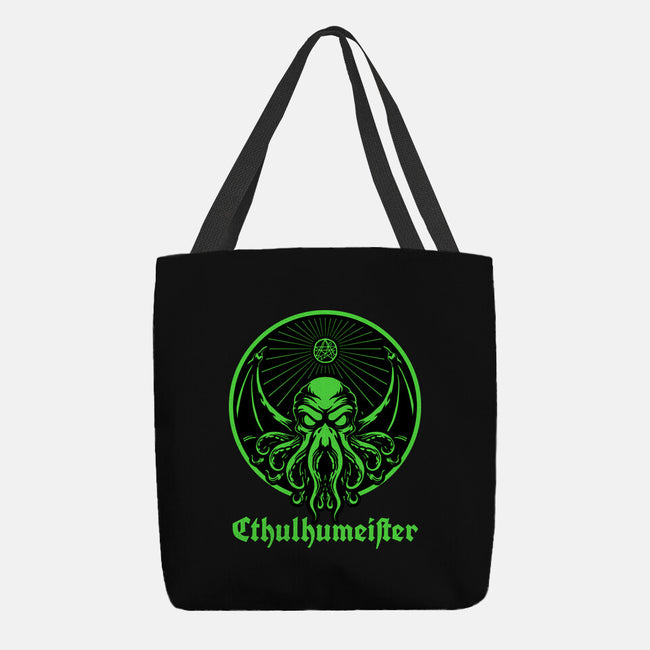 Cthulhu Drink Label-None-Basic Tote-Bag-Studio Mootant