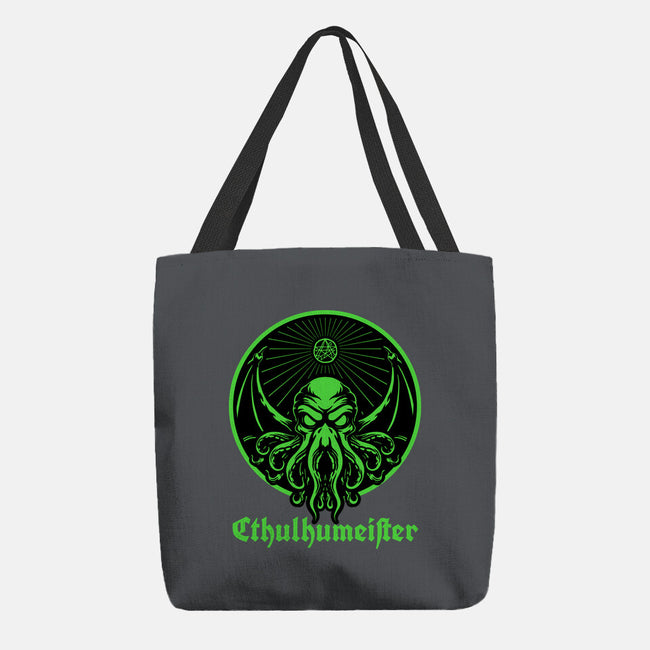 Cthulhu Drink Label-None-Basic Tote-Bag-Studio Mootant