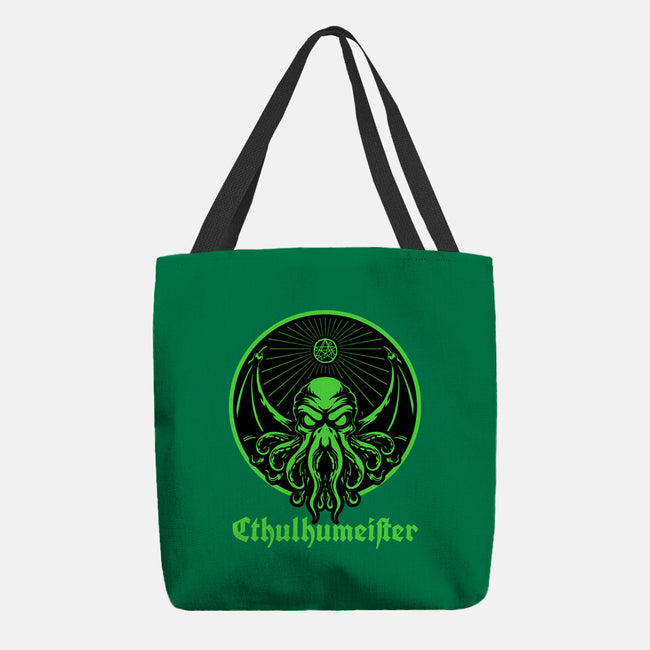 Cthulhu Drink Label-None-Basic Tote-Bag-Studio Mootant